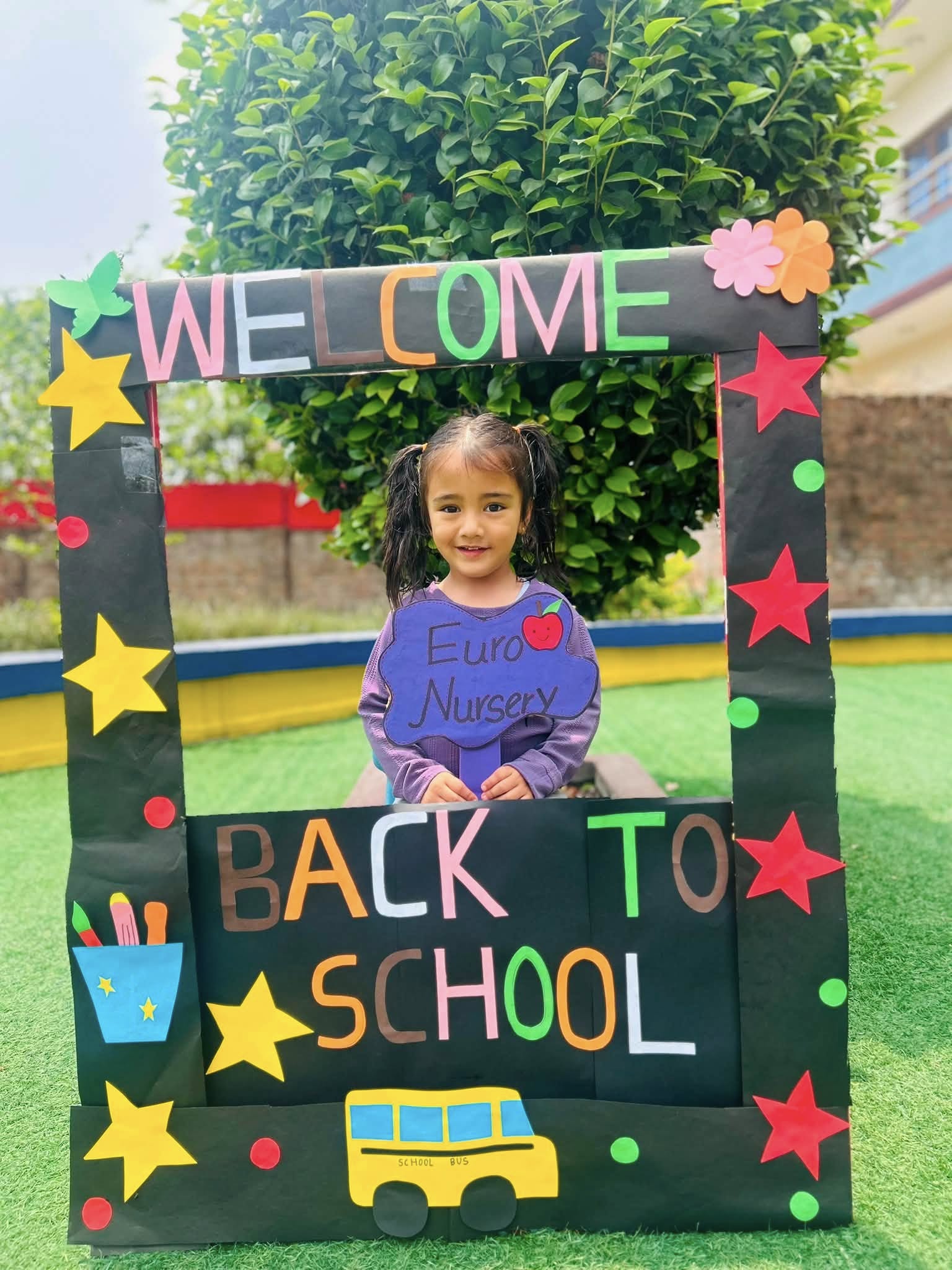 Children enjoying learning activities at EuroKids Mulpani kindergarten