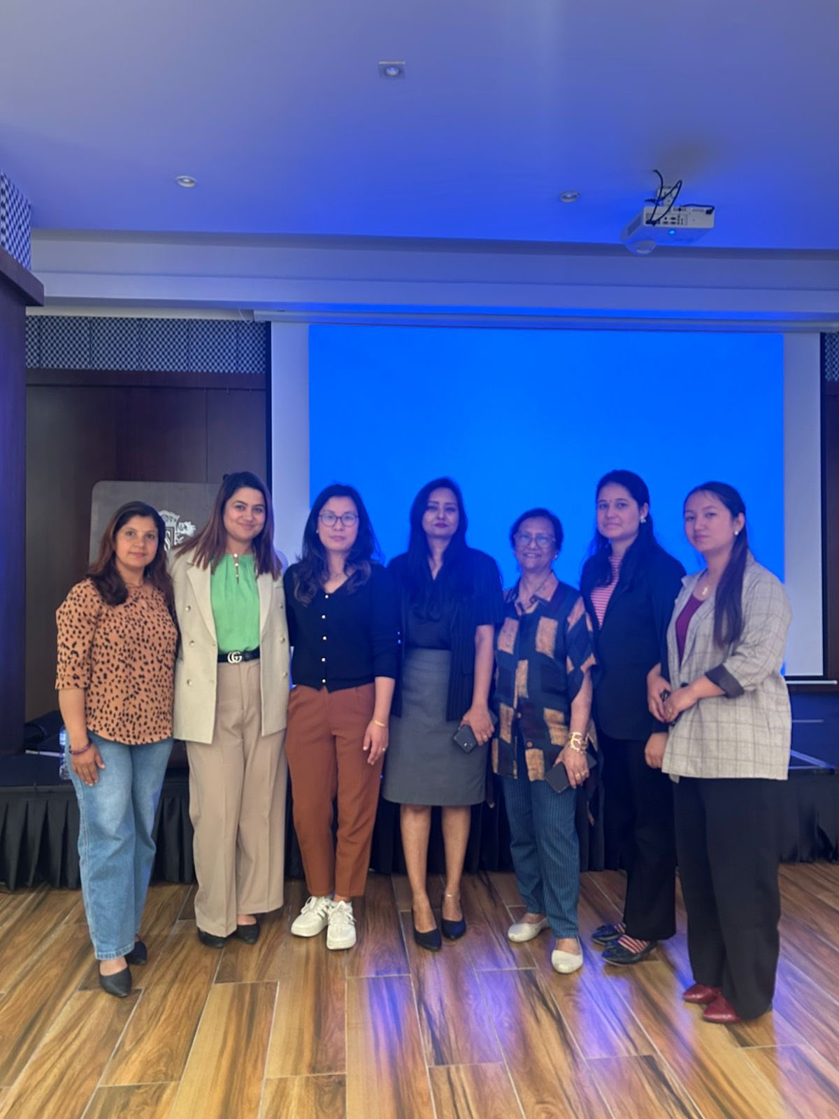 Dedicated teachers at EuroKids Mulpani preschool Kathmandu Nepal